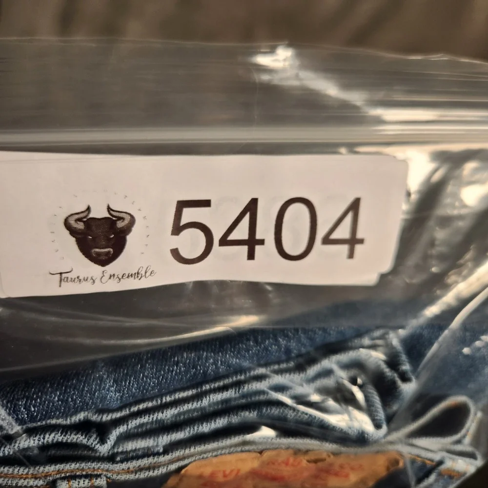 Levi's 550 Jeans‎ Men's 42X32 Blue Relaxed Fit Excellent Medium Wash Denim